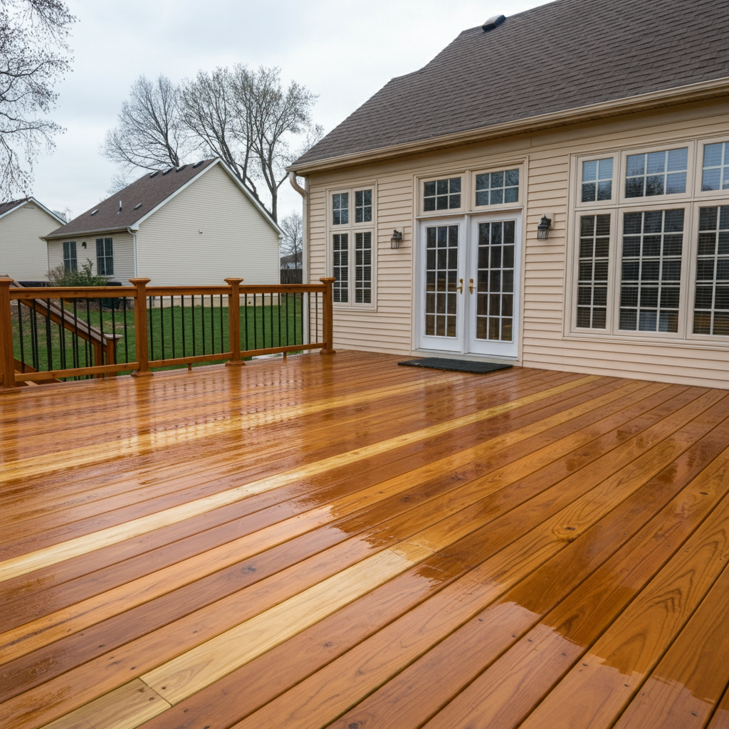 Deck Sealing Near Me Edwardsville IL