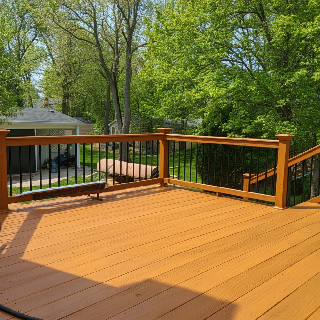 Deck Staining Company Edwardsville Illinois