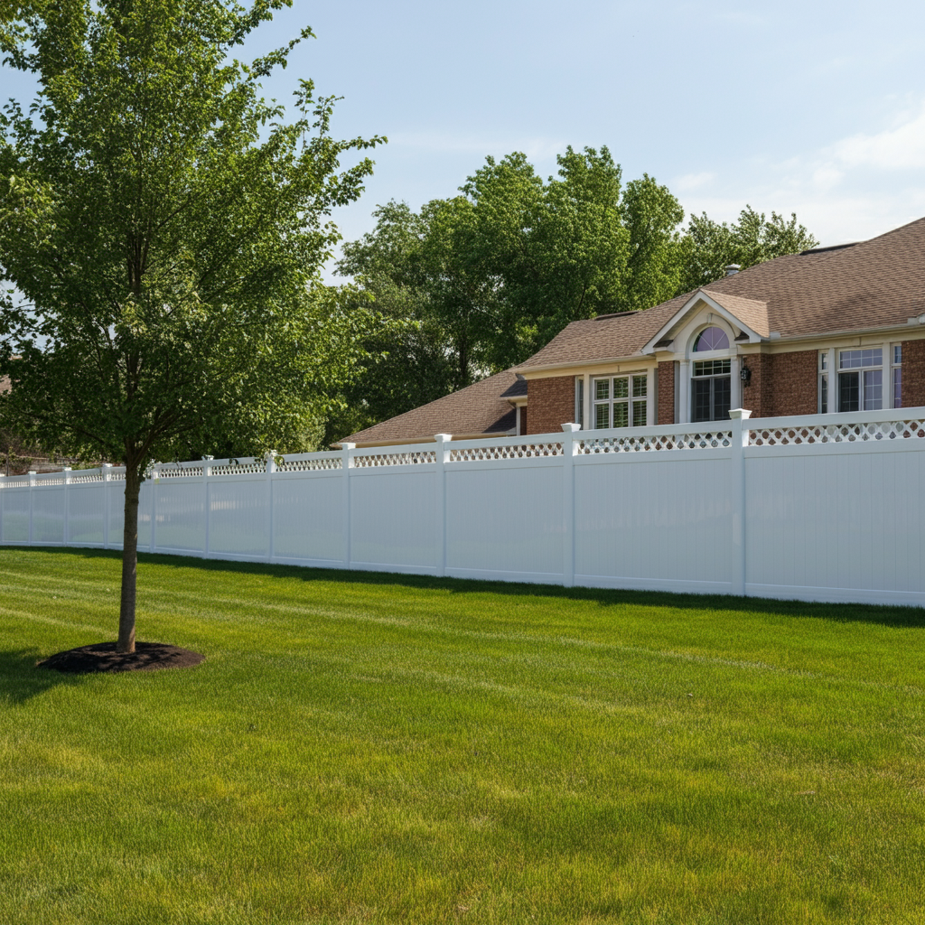 Vinyl Fence Company Near Me Edwardsville, Illinois