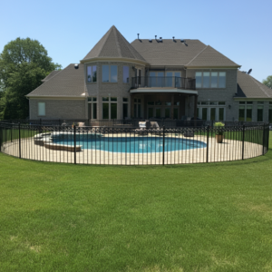 Wrought Iron Pool Fence Edwardsville, IL